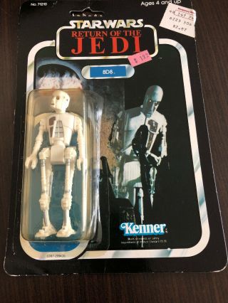 Vintage 1983 Star Wars Return Of The Jedi - 8d8 Action Figure