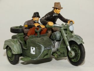 Indiana Jones And Dad On Motercycle 54mm Metal