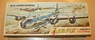 44 - 1601 Airfix 1/72nd Scale Boeing B - 29 Superfortress Plastic Model Kit