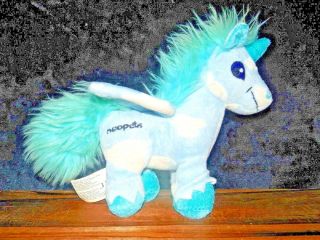 Neopets Cloud Uni Stuffed Figure Plush Unicorn Toy 6 " Inches