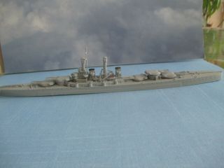 Waterline Ships Lead Model 1/1200 - 1/1250 “never Was” Battleship Tillman