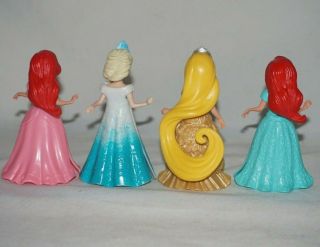 Disney Princess MagiClip Doll Cinderella Ariel Rapunzel Belle Aurora Merida Elsa 6