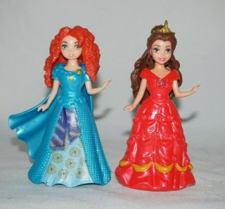 Disney Princess MagiClip Doll Cinderella Ariel Rapunzel Belle Aurora Merida Elsa 7