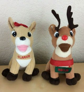 Prestige Rudolph And The Island Of Misfit Toys Plush: Rudolph And Clarice,  2000