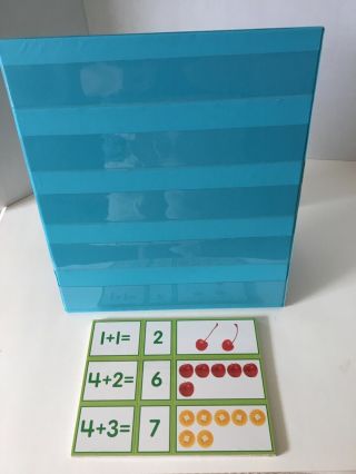 Pocket Chart - Table Top/ Desktop With Math Cards (still)