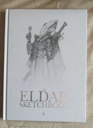 Warhammer 40k Eldar Sketchbook Limited Edition By Jess Goodwin -
