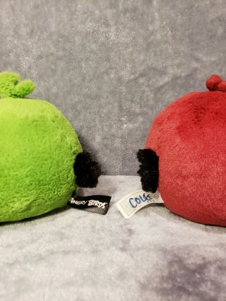 Angry Birds Space Incredible Terence Big Brother Green and Red Plush 6 