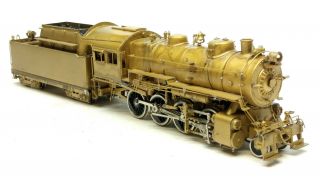 Olympia Ho Scale Brass 2 - 8 - 0 Consolidation Pennsylvania Steam Locomotive