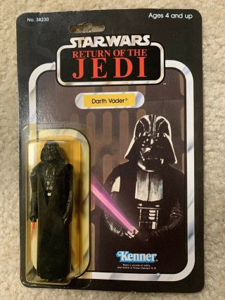 Star Wars Darth Vader Rotj Vintage Action Figure 1983 Return Of The Jedi