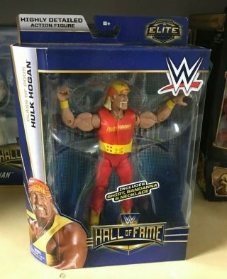 Wwe Mattel Elite Hulk Hogan Hall Of Fame Figure Target Exclusive Hof