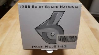 GMP 1985 Buick Grand National - Black 1:24 Scale 5