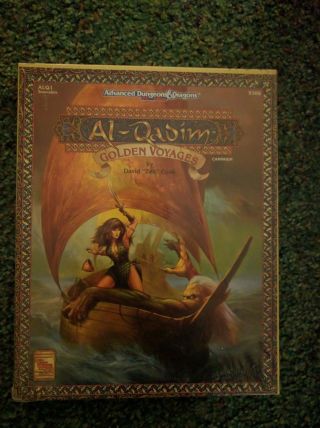 Tsr Al - Qadim Golden Voyages Box Complete