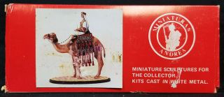 Andrea Miniatures S3f10 1/32 T.  E.  Lawrence Of Arabia W/ Camel Metal Kit