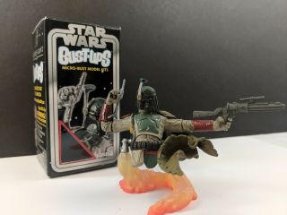 Gentle Giant Bust Ups Boba Fett Mini Statue Star Wars Series 3 Micro Model Kit