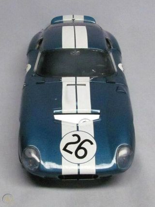 1:18 Exoto ' 65 Shelby Cobra Daytona Coupe Bondurant Schlesser RLG18006 READ 3