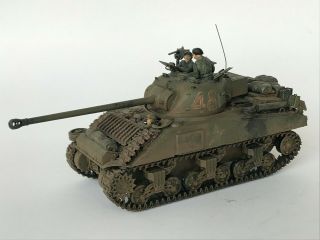 Ww2 British Sherman Firefly,  1/35,  Built & Finished For Display,  Fine