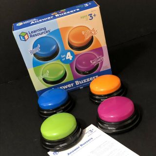 Learning Resources Answer Buzzers Classroom Games Set Of 4