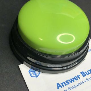 LEARNING RESOURCES ANSWER BUZZERS CLASSROOM GAMES SET OF 4 3