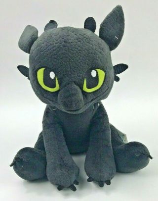Build - A - Bear How To Train Your Dragon Toothless Plush Night Fury Dreamworks 14 "