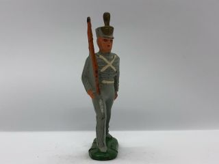 Vintage Lead Soldier Die - Cast Metal U.  S.  Toy Soldier West Point Army Cadet
