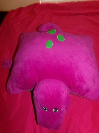 Barney Pillow Pet Purple Dinosaur 18 
