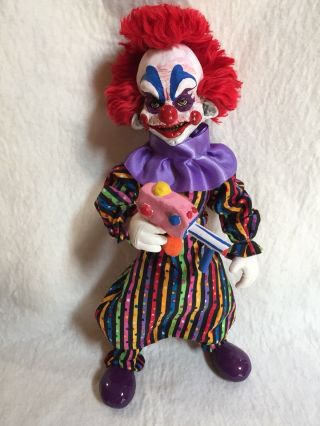 " Killer Klown Rudy” Horror Custom 12”,  1/6 Scale Figure By Screwy Luie.  E
