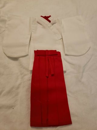 1/6 Japanese Kimono Miko Costume Dress For 12 " Phicen Hot Toys Female Figure Usa