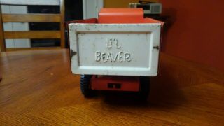 Lil Beaver Buddy L Department of Highways Dump Truck Canada pressed steel Rare 4