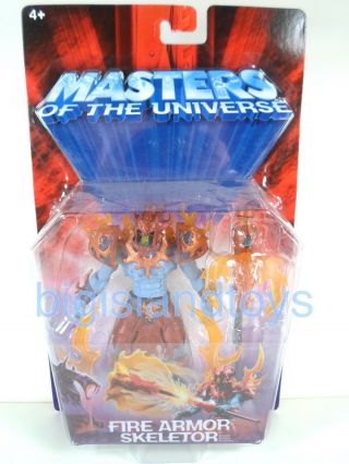 Masters Of The Universe 200x Fire Armor Skeletor Action Figure 2001