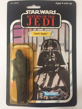 Star Wars Darth Vader Moc Vintage Action Figure Rotj