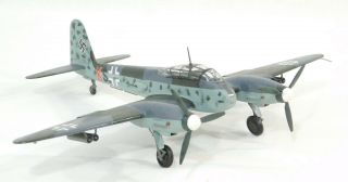 1/72 Italeri Messerschmitt Me 410 A - 1 - Very Good Built & Painted