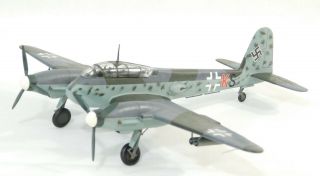 1/72 Italeri Messerschmitt Me 410 A - 1 - very good built & painted 2