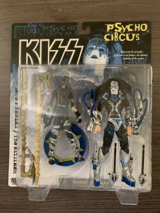 McFarlane KISS Psycho Circus Complete Set of Four (1998) Gene Ace Peter Paul 4