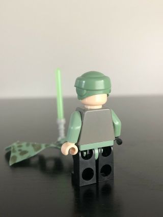 LEGO Star Wars Custom Minifigure Christo7108 Luke Skywalker Endor Robe Saber Htf 3