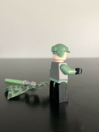 LEGO Star Wars Custom Minifigure Christo7108 Luke Skywalker Endor Robe Saber Htf 4