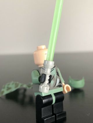LEGO Star Wars Custom Minifigure Christo7108 Luke Skywalker Endor Robe Saber Htf 7