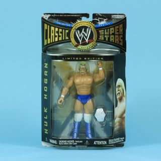 Hulk Hogan - Wwe Jakks Classic Superstars Limited Edition Blue Walmart Exclusive