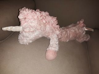 Melissa & Doug Pink Unicorn Longfellow Soft Plush Floppy Stuffed Animal