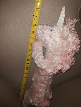 Melissa & Doug Pink Unicorn Longfellow Soft Plush Floppy Stuffed Animal 4