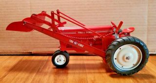 Vintage Tru Scale Tractor - Farm Toy With Front Loader