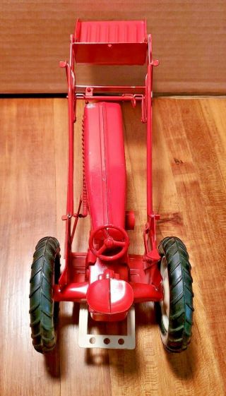 Vintage Tru Scale Tractor - Farm Toy with front loader 5