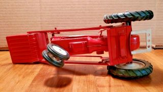 Vintage Tru Scale Tractor - Farm Toy with front loader 7