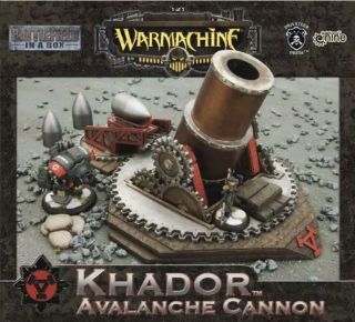 Warmachine Khador Avalanche Cannon