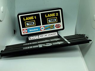 Tyco 440 Lap Counter 2 Lanes Race Track Accessory Model B - 5869 Ho Slot Car