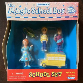 Scholastic’s The Magic School Bus By Kenner School Set Figures
