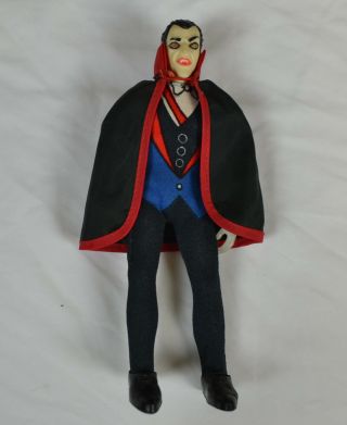 1971 Mego Mad Monsters 8 " Action Figure Dracula Type 1 Body Vintage Monster Toy
