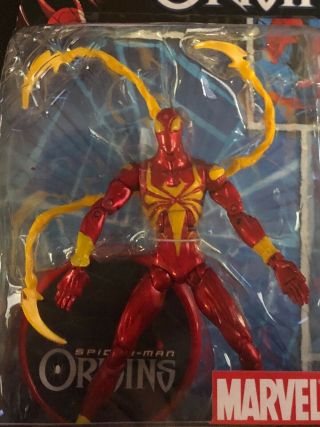 Iron Spider - Man Origins Hero By Hasbro 6” Figure