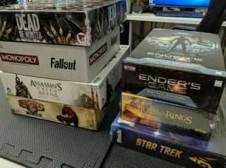 Board Game Bundle - Dead Of Winter,  Fallout Monopoly,  Ender 
