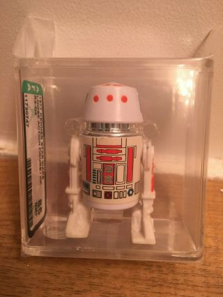 Afa 85 1978 Vintage Star Wars R5 - D4 Red Droid Graded Action Figure Nm,