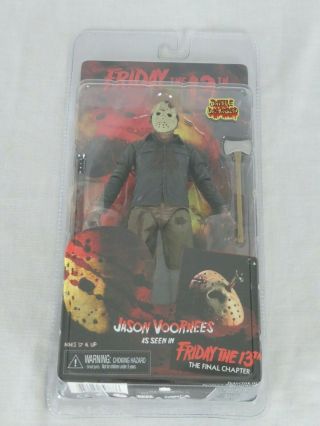 Neca Friday The 13th Final Chapter Battle Jason Voorhees Action Figure